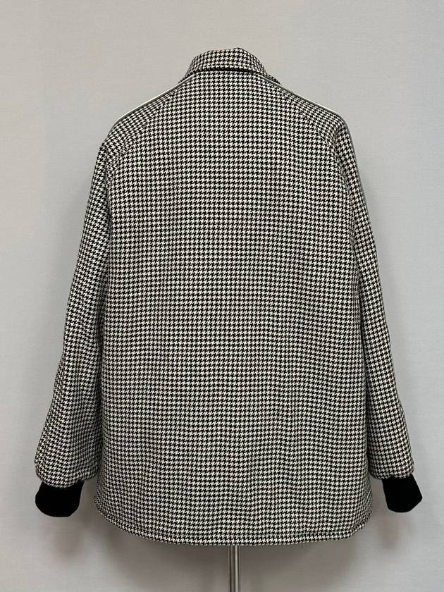 GG interlocking logo striped houndstooth blouson jacket 110 - GUCCI - BALAAN 3