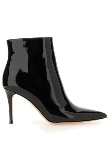 Gianvito Rossi Patent Leather Ankle Boot - GIANVITO ROSSI - BALAAN 1