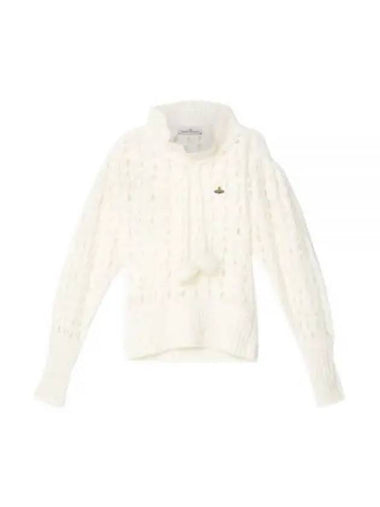 LACEWORK JUMPER 3803002P Y0013 A405 knit - VIVIENNE WESTWOOD - BALAAN 1