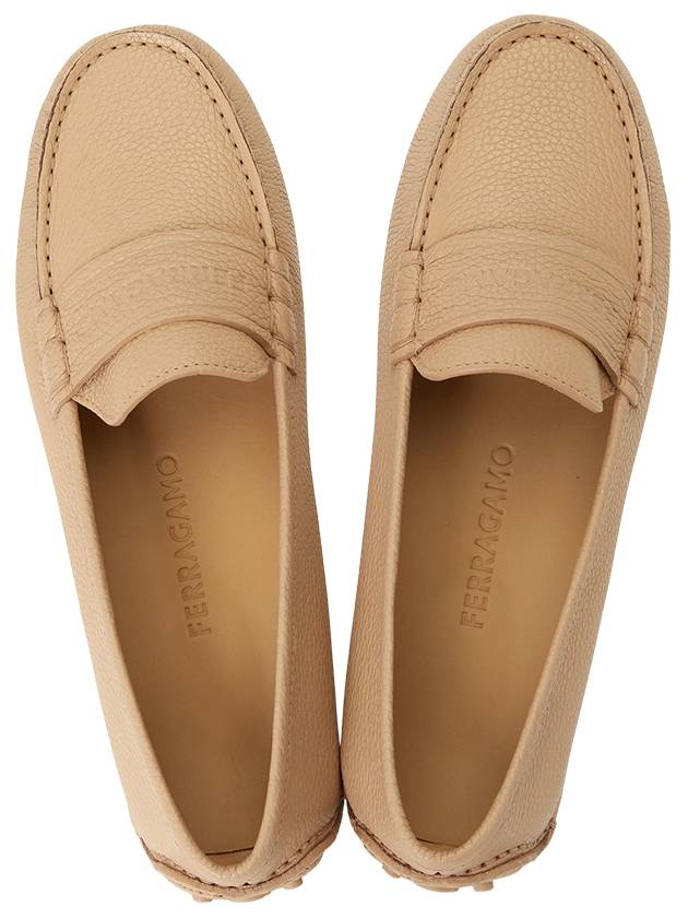 Ferragamo Women's Driving Shoes ISIDE AMARETTI 0764206 Foot C - SALVATORE FERRAGAMO - BALAAN 2