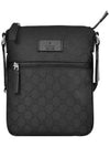 Micro GG Ssima Canvas Messenger Bag Black - GUCCI - BALAAN 3