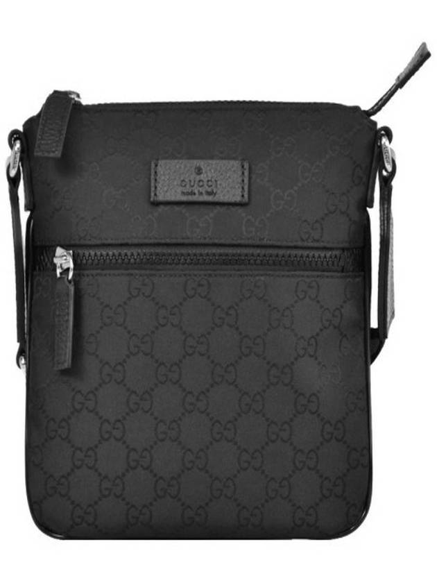 Micro GG Ssima Canvas Messenger Bag Black - GUCCI - BALAAN 3