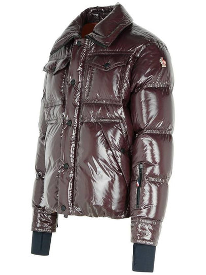 Moncler Grenoble 'Tecka' Brown Nylon Down Jacket - MONCLER - BALAAN 2