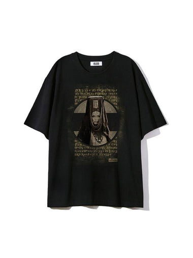 Mother Jessica Short Sleeve T-Shirt Black - ULKIN - BALAAN 1