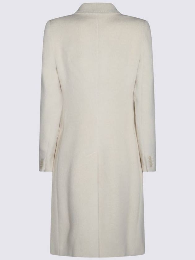 Tagliatore White Wool Coat - TAGLIATORE - BALAAN 2