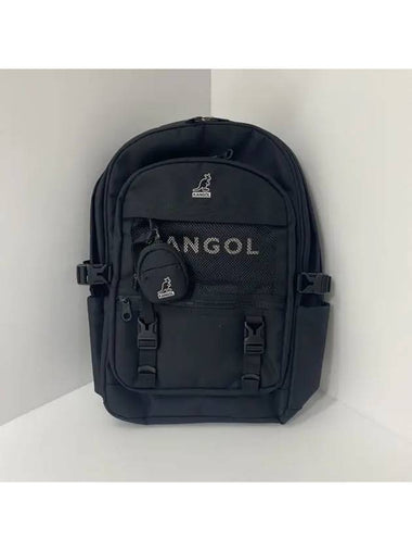 Gear Backpack 1428 Black BK - KANGOL - BALAAN 1