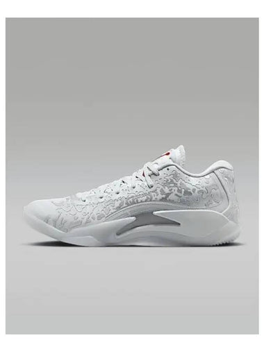 Zion 3 PF Liquid Metal Basketball Shoes Pure Platinum Metallic Silver University Red DR0676 016 738783 - NIKE - BALAAN 1