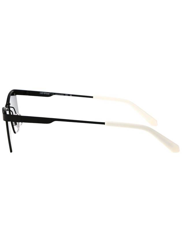 Rimini rectangular frame sunglasses OERI095F23MET0011007 - OFF WHITE - BALAAN 4