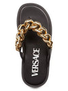 chain platform flip flops - VERSACE - BALAAN.