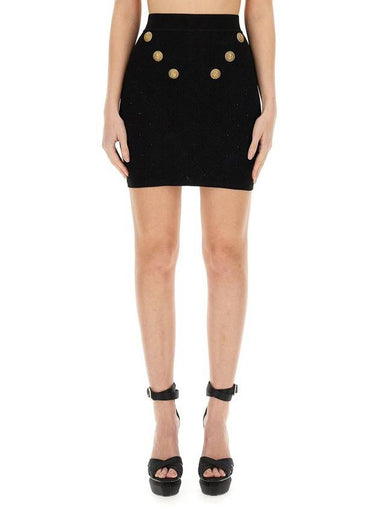 Balmain Knit Skirt - BALMAIN - BALAAN 1