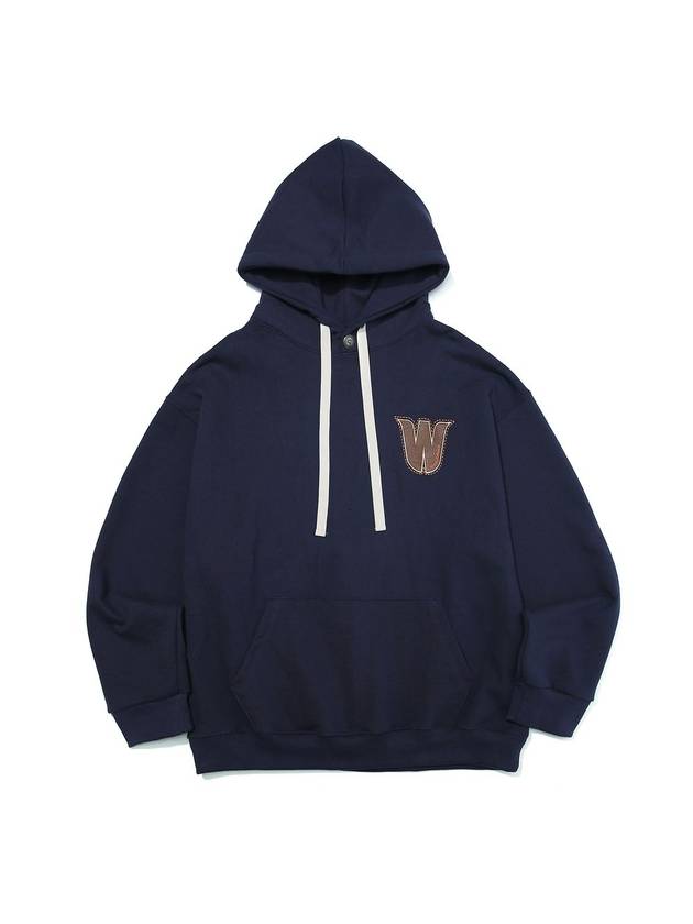 Patch Logo Hippie Hoodie Navy - OGARP - BALAAN 1