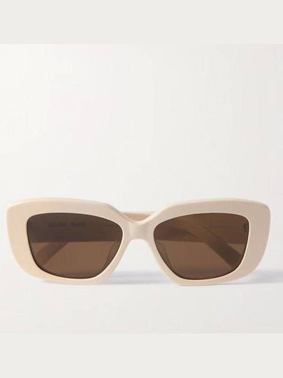 Eyewear Triomphe 04 Rectangle Sunglasses Ivory - CELINE - BALAAN 2