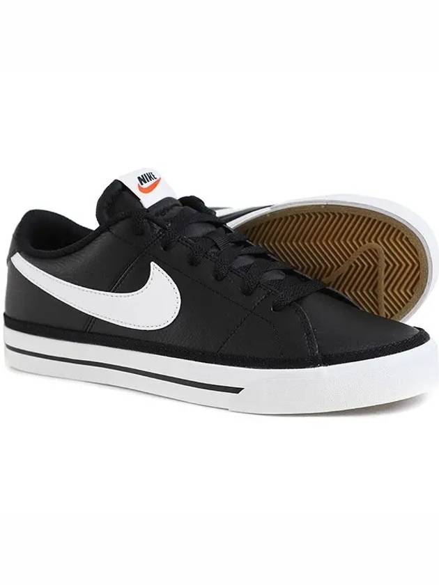 Court Legacy Low Top Sneakers Black - NIKE - BALAAN 3