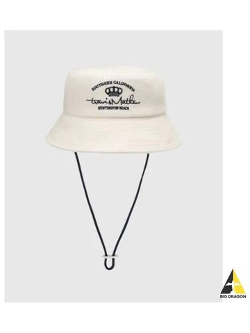 TRAVISMATHEW Women s Woolterry Bucket Hat Ivory - TRAVIS SCOTT - BALAAN 1