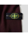 Patch crew neck burgundy kids knit 7316512A5 V0011 - STONE ISLAND - BALAAN 3