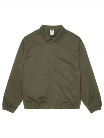 Life Woven Harrington Jacket Khaki - NIKE - BALAAN 1