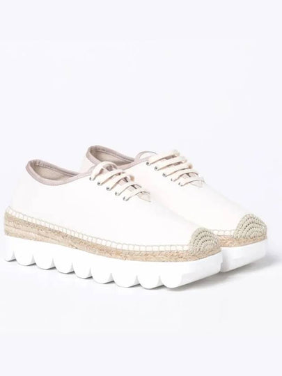 Espadrille Wedge Low Top Sneakers White - MARNI - BALAAN 2