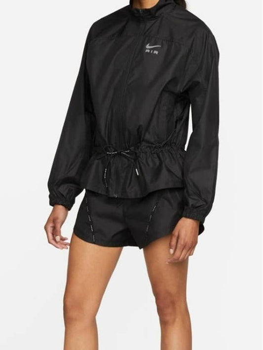 Women's Running Windbreaker Black - NIKE - BALAAN 2