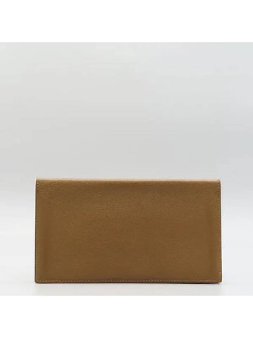 brown long wallet - HERMES - BALAAN 1