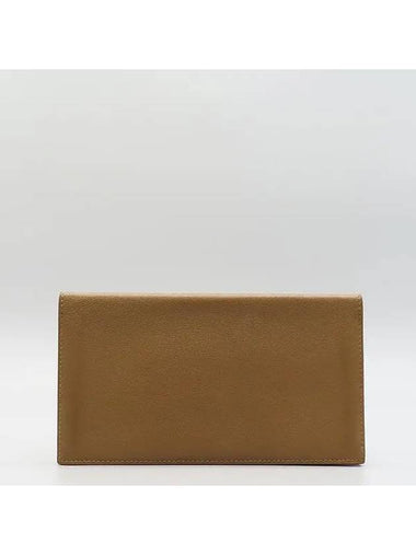 brown long wallet - HERMES - BALAAN 1