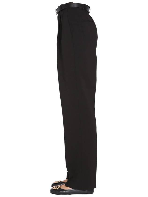 straight pants black - TORY BURCH - BALAAN 4