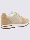 My Wind Technical Fabric Low Top Sneakers Light Brown - LORO PIANA - BALAAN 3