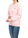 Fox Head Patch Regular Sweatshirt Pink - MAISON KITSUNE - BALAAN 6