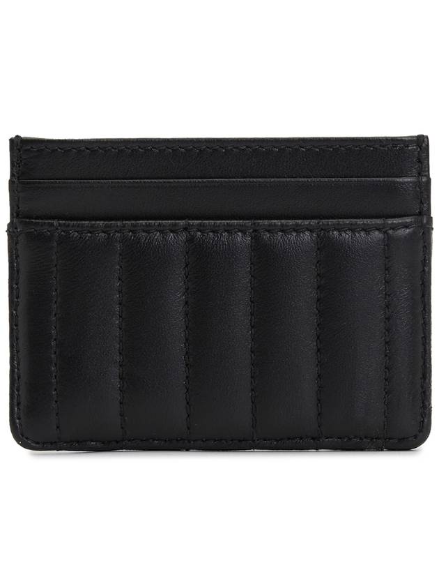 Lola Quilted Card Wallet Black - BURBERRY - BALAAN 3