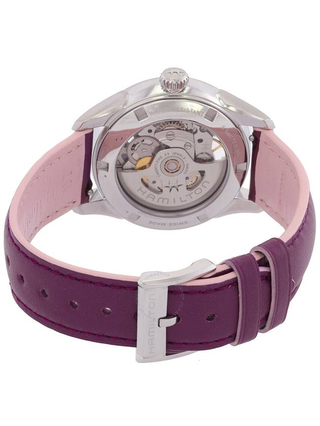 Hamilton Jazzmaster Skeleton Automatic Pink Dial Ladies Watch H32265870 - HAMILTON - BALAAN 3