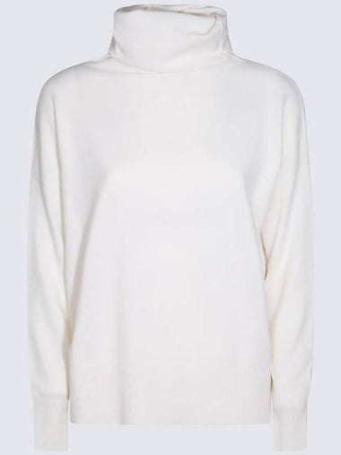 Cruciani White Wool Knitwear - CRUCIANI - BALAAN 1