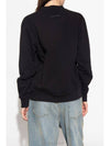 Number Print Sweatshirt Black - MAISON MARGIELA - BALAAN 3