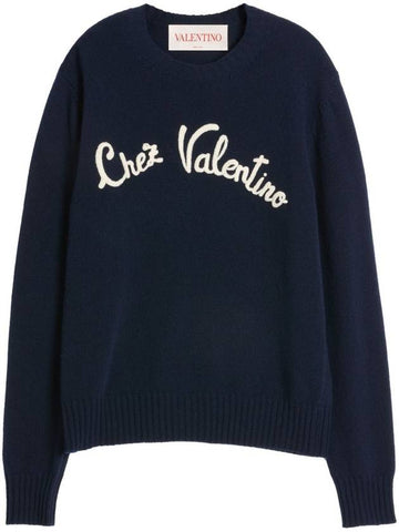 Valentino Sweaters Blue - VALENTINO - BALAAN 1