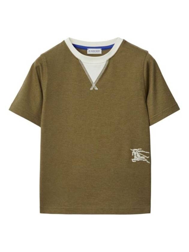 Kids T Shirt 8078314 DARK KHAKI - BURBERRY - BALAAN 1