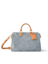 Speedy 40 Bandouliere Duffel Bag Denim Blue - LOUIS VUITTON - BALAAN 2