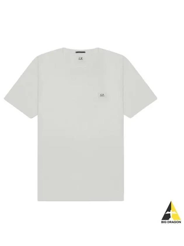 70/2 Mercerized Jersey Short Sleeve T-Shirt White - CP COMPANY - BALAAN 2