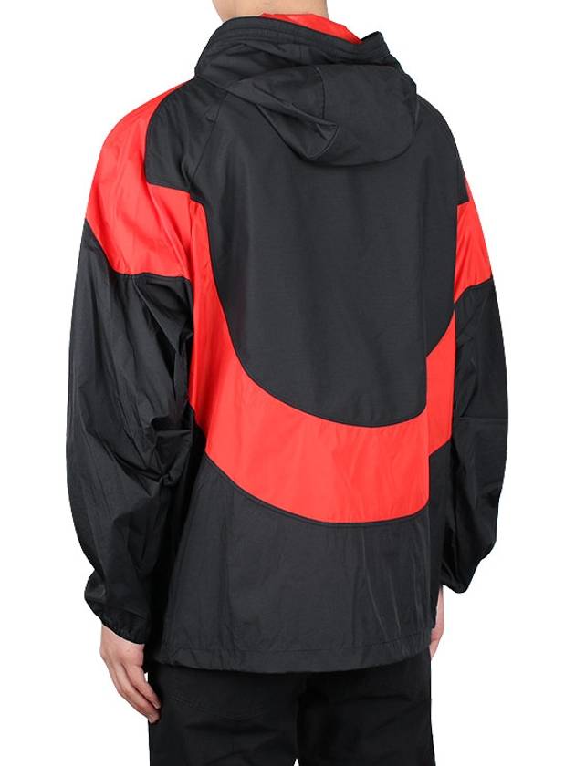 Guppy Genius Windbreak Black - MONCLER - BALAAN 5