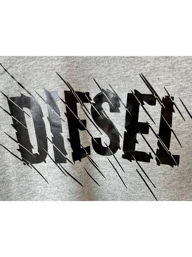 Kids T Shirt J02121 KYAWX K963 Gray 8 10 12Y - DIESEL - BALAAN 2