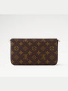 Women s Felicie Pochette Logo Leather Cross Bag Brown 81896 - LOUIS VUITTON - BALAAN 3