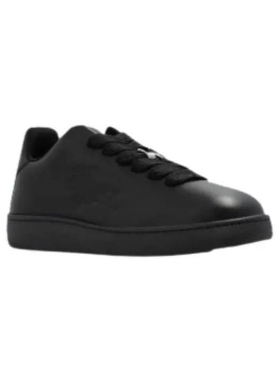 Logo Low Top Sneakers Black - BURBERRY - BALAAN 2