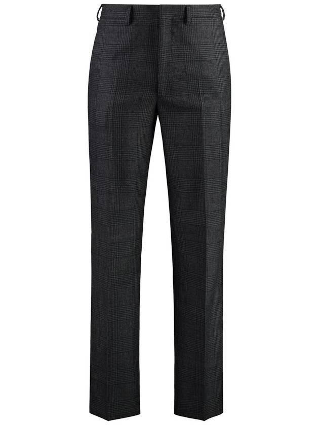 Wool Slacks Anthracite Grey - PRADA - BALAAN 2