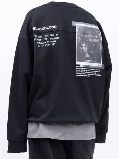 BBD 1982 No Sympathy Sweatshirt Black - BLACKBLOND - BALAAN 2