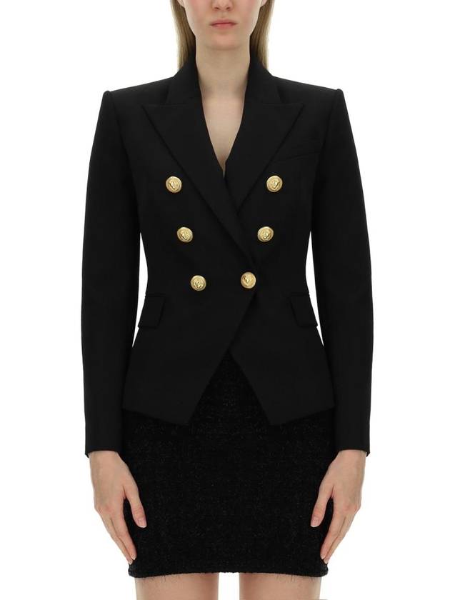 Balmain Double Buttoned Jacket - BALMAIN - BALAAN 1