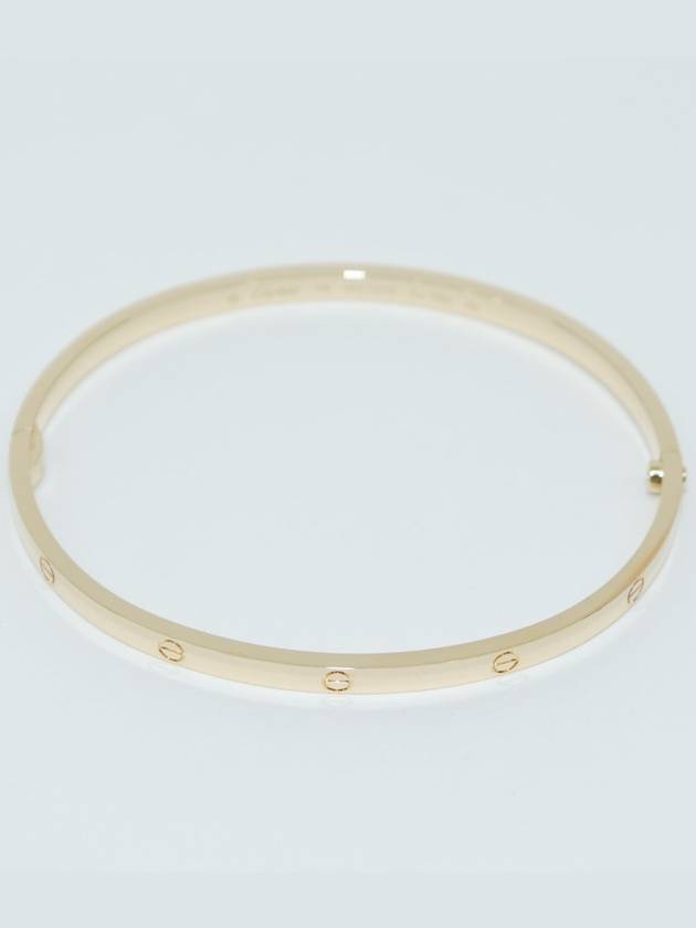 Brand new June 24 Hyundai Purchase Love Bracelet SM Yellow Gold No 19 Unisex B6047319 - CARTIER - BALAAN 3