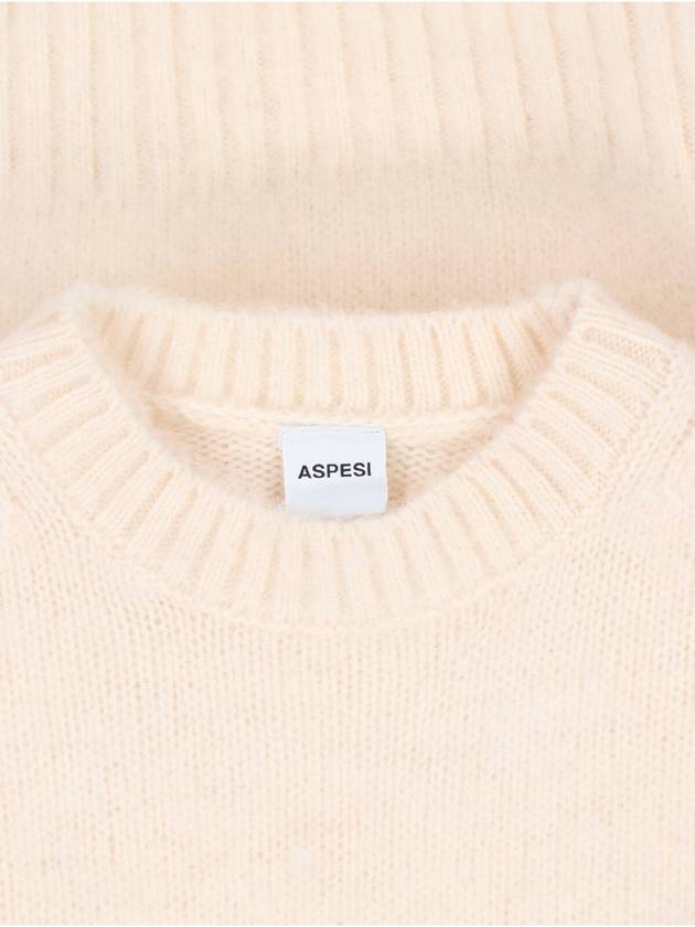 Sweater W3 Q M183 5165 01042 CREAM - ASPESI - BALAAN 4