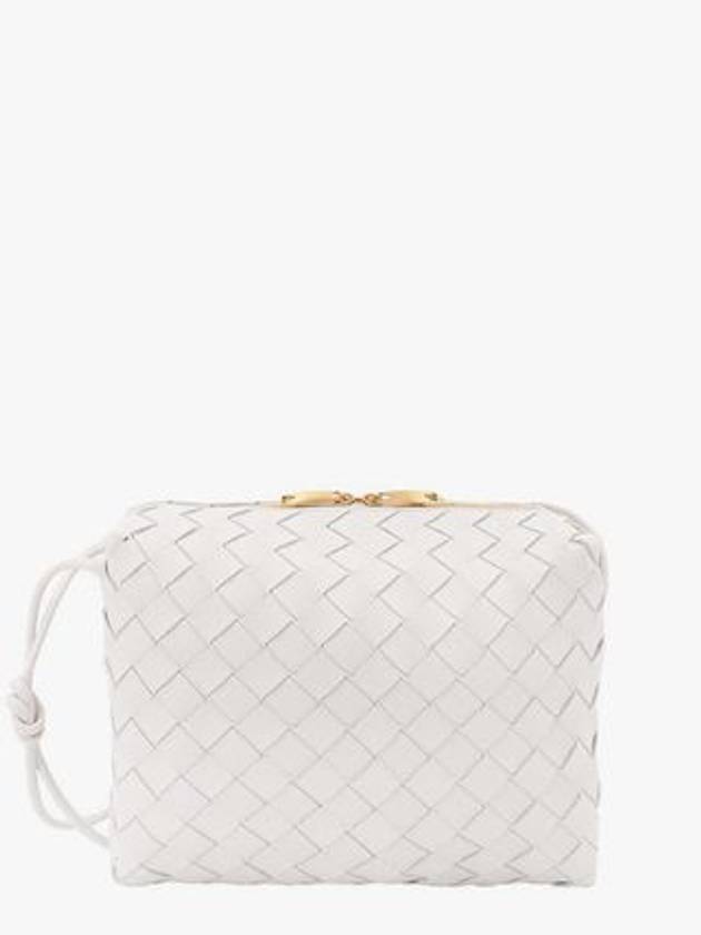 Loop Camera Small Cross Bag White - BOTTEGA VENETA - BALAAN 4