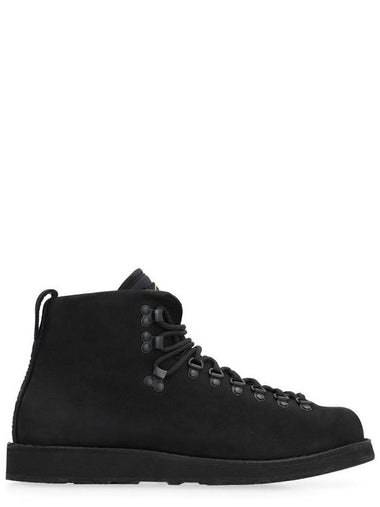 Stone Island Leather Lace-Up Boots - STONE ISLAND - BALAAN 1