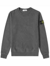 Wappen Sweatshirt 3 types 751563020 Blue Gray Cobalt Blue - STONE ISLAND - BALAAN 1