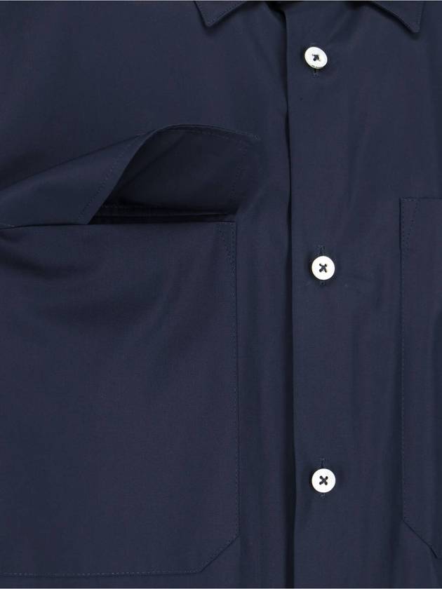 Pointed Collar Organic Cotton Shirt J23DL0002J45001 - JIL SANDER - BALAAN 4