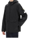 Membrana 3L TC Hooded Jacket Black - STONE ISLAND - BALAAN 4