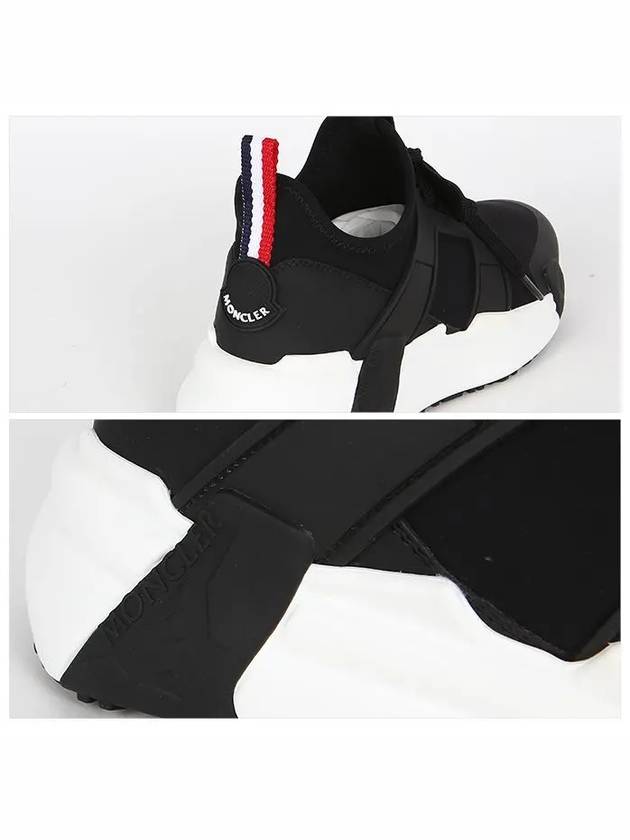 Lunarobe panel low-top sneakers black - MONCLER - BALAAN 8